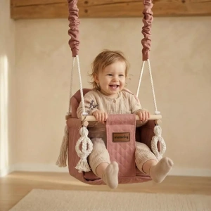 Huśtawka Dziecięca Muszelka | Różowa