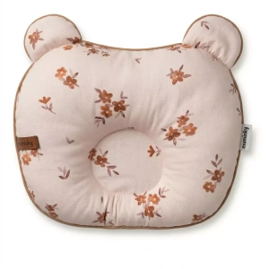 Poduszka Profilująca Główkę Dziecka | Little Brown Flowers | OUTLET 