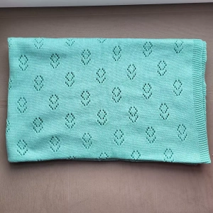 Kocyk Bawełniany - Miętowy | OUTLET