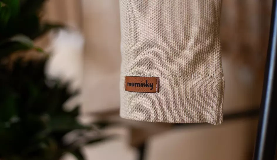 Kocyk bawełniany beżowy Muminky (4).webp