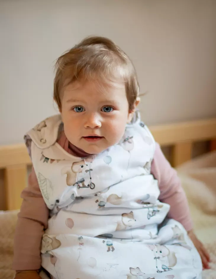Śpiworek dla niemowląt Liski (3).webp