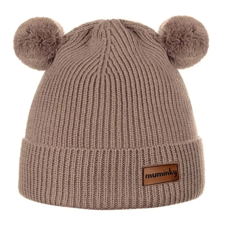 Czapka-Miś-Welna-Merino-Karmelowa.webp