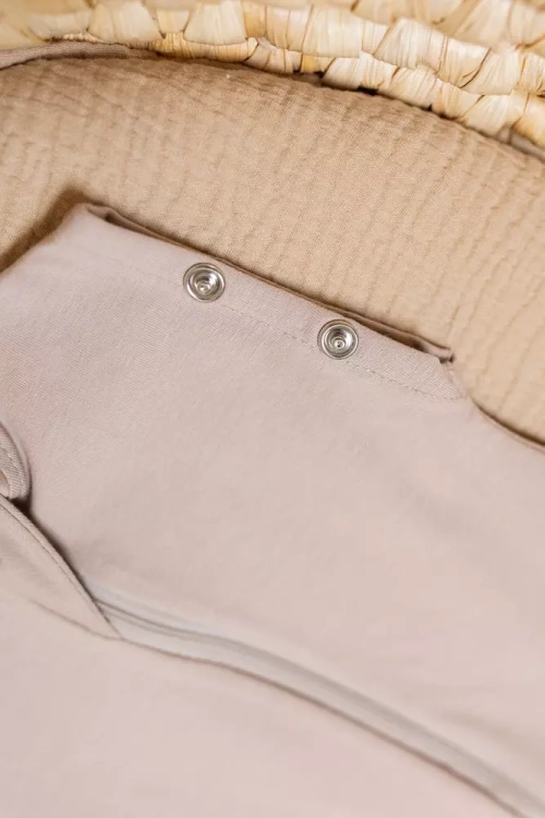 Śpiworek Dla Niemowląt 0-3m Jersey | Jasny Beż.webp