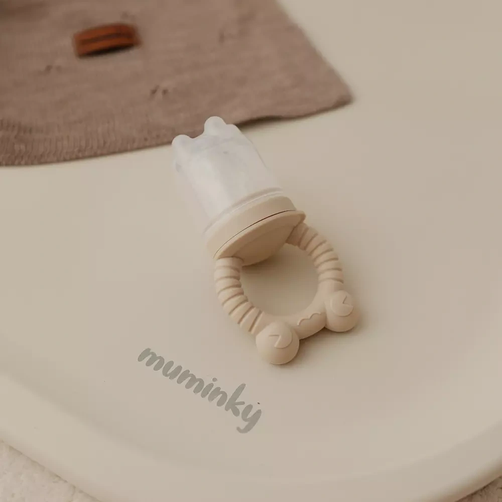 Gryzak Smoczek Do Podawania Pokarmów | Beżowy.webp