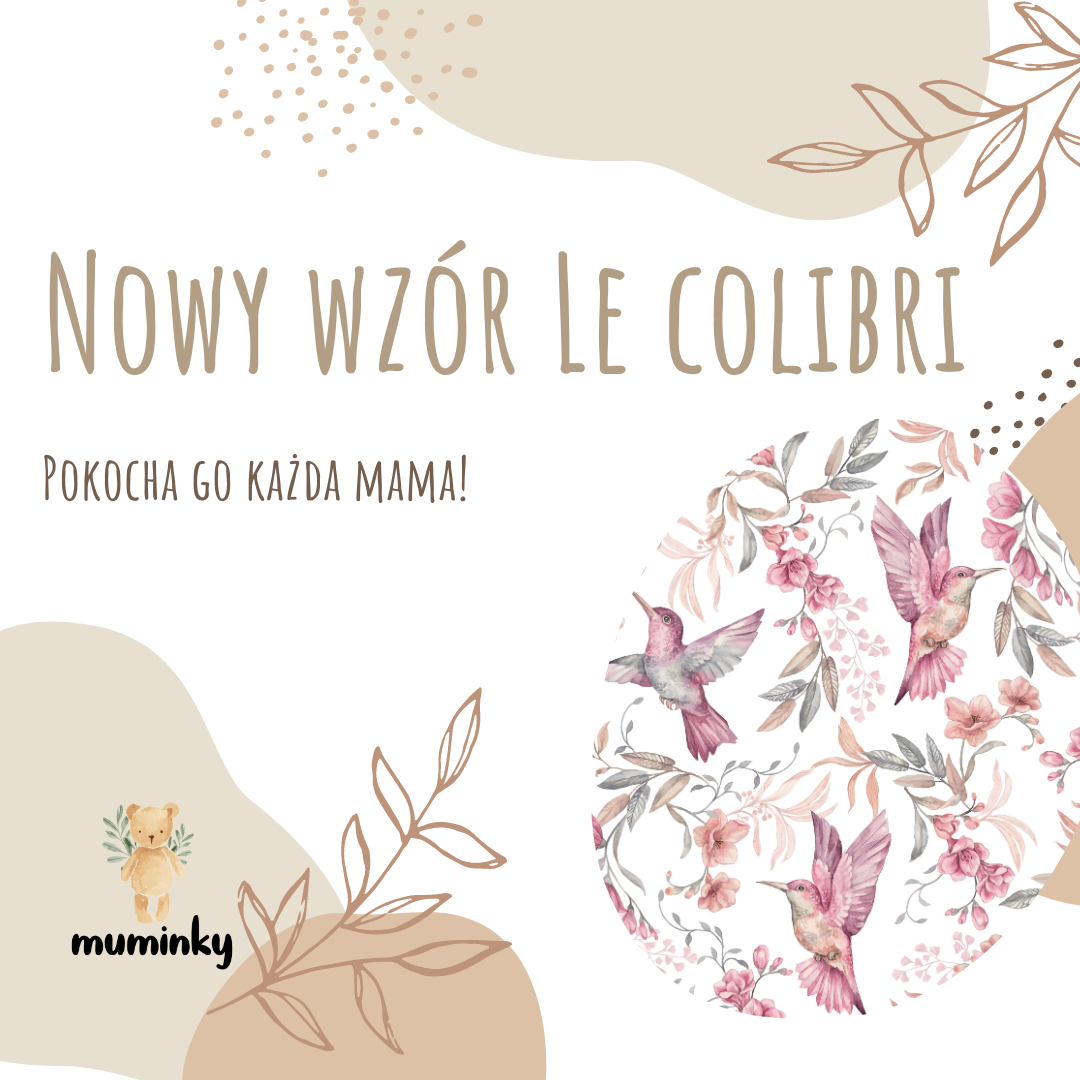 Nowy wzór dla dziewczynki, Le Colibri pokocha każda mama!
