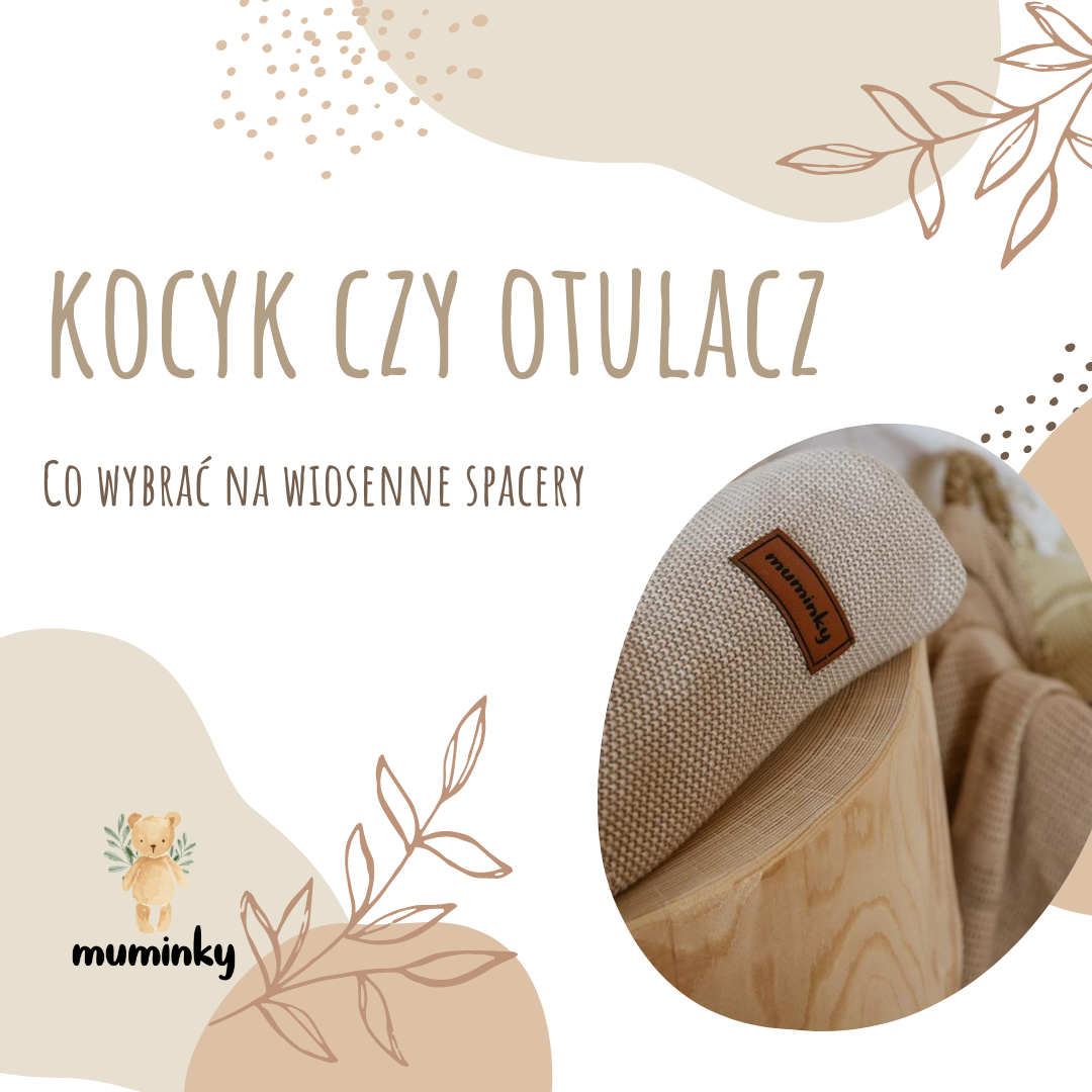Wiosenne spacery z maluszkiem - kocyk czy otulacz?