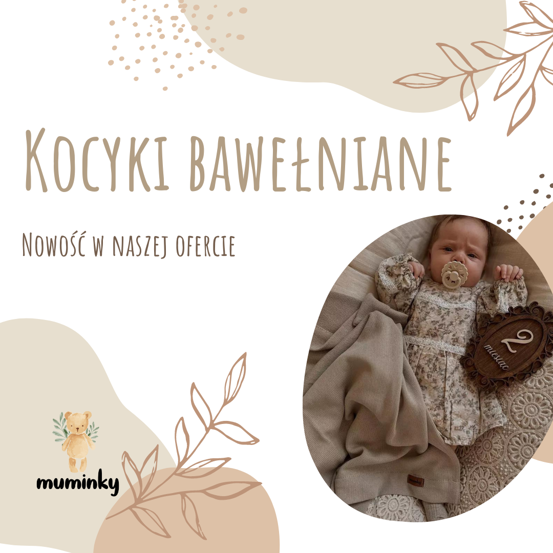 Kocyki Bawełniane - Nowość W Naszej Ofercie
