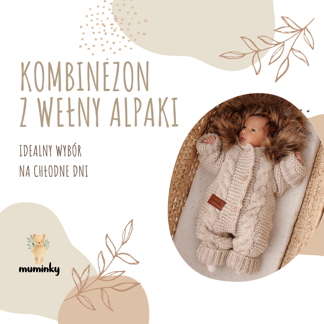 5 powodów, dla których kombinezon z wełny alpaki to must-have dla Twojego maluszka w okresie jesienno-zimowym